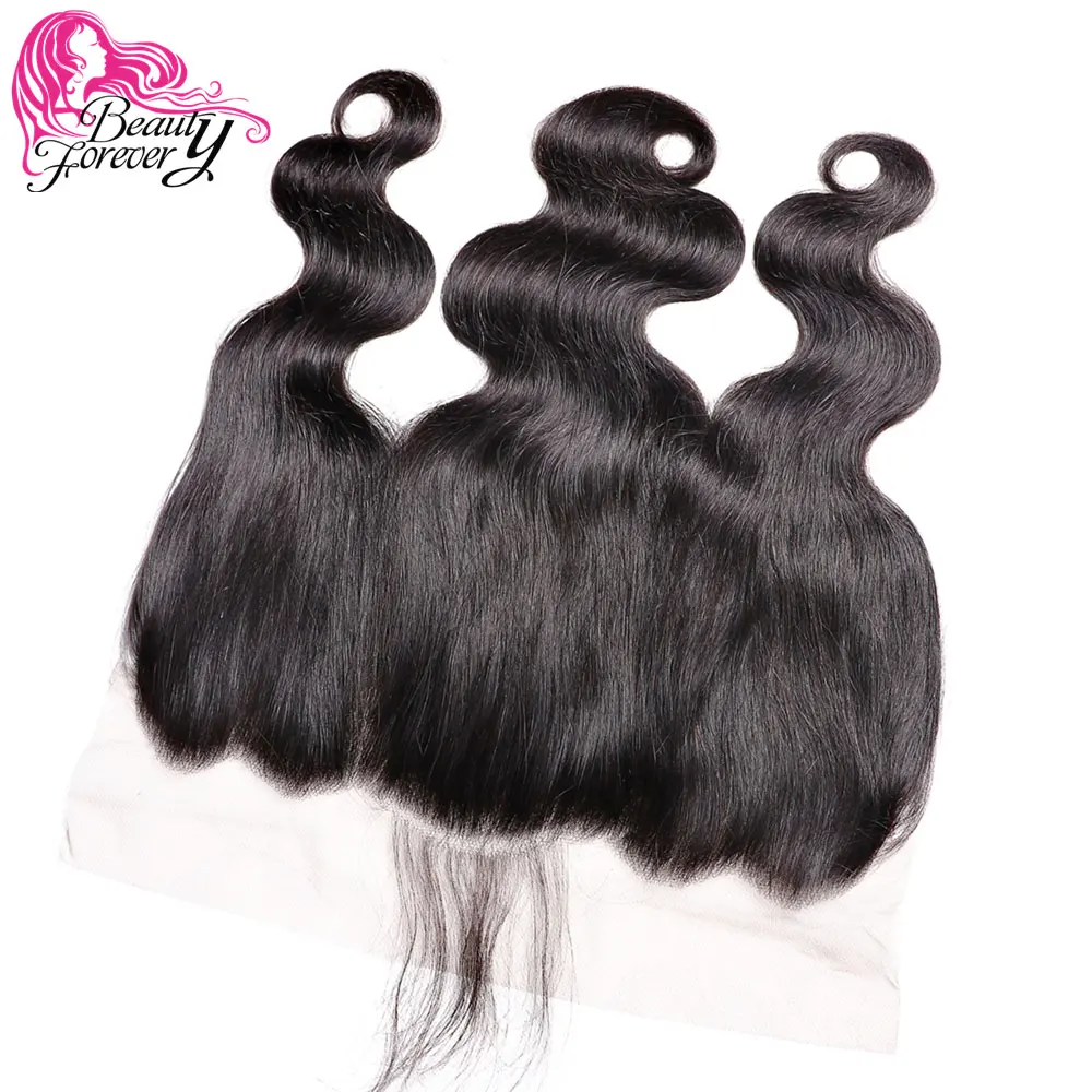 Beauty Forever 13*6 волнистые кружевные фронтальные свободные части бразильские