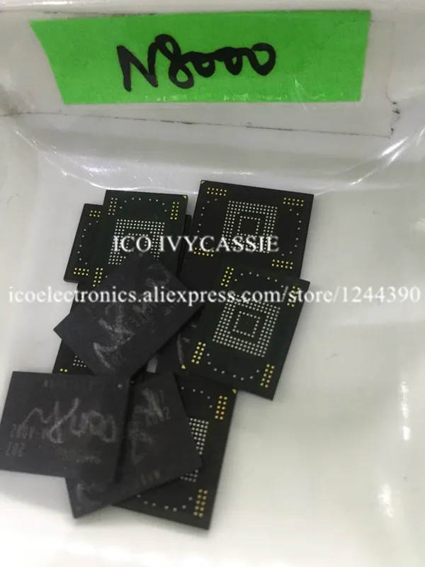 Для Samsung N8000 EMMC 16 Гб NOTE 10,1 NAND Флэш-Память IC.
