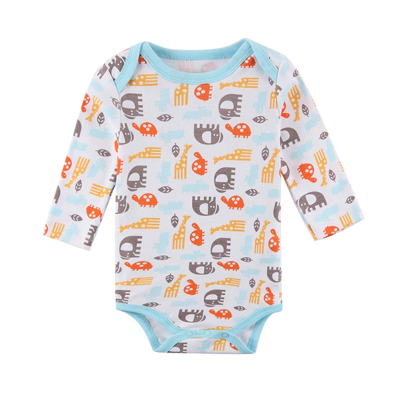 Детское боди с длинным рукавом 3 шт./лот | Детская одежда и обувь