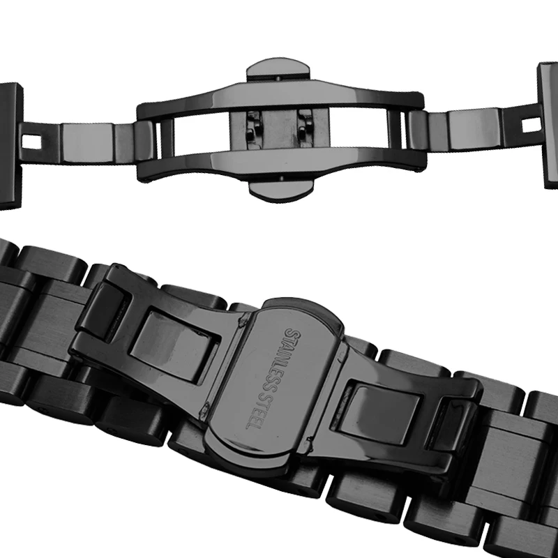 Металлический ремешок Laforuta для Samsung Galaxy Watch Active 42 мм 20 из нержавеющей стали часов