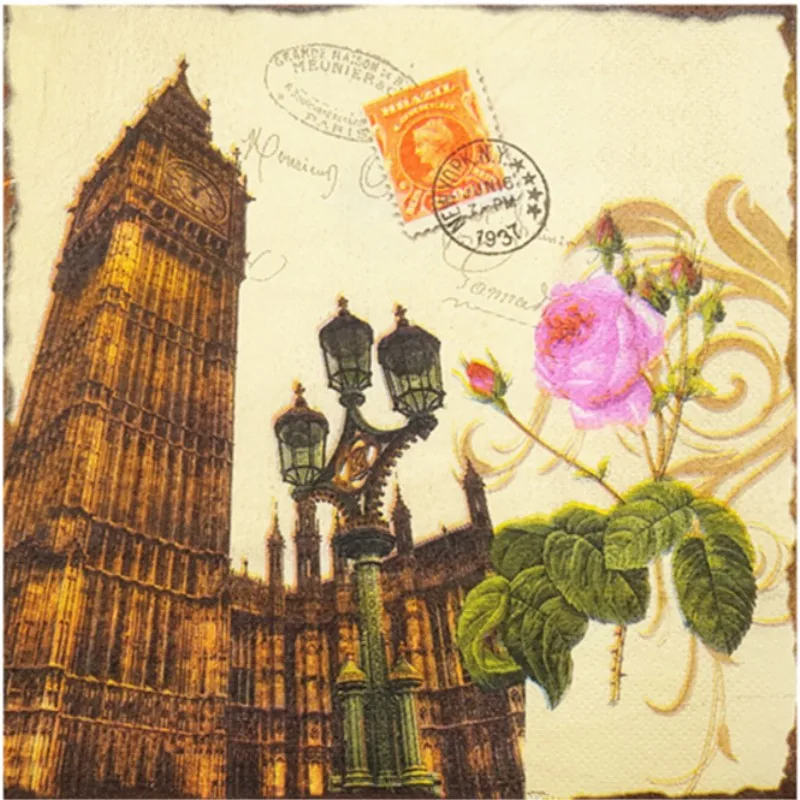 Декоративные салфетки рождественный декоративный резок на свадьбу с рисунком в