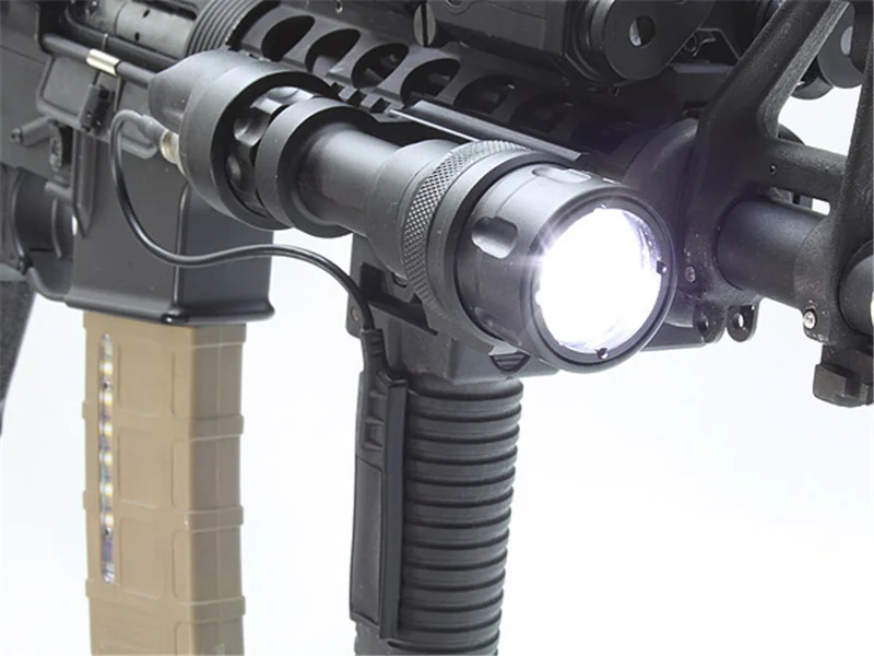 CQC Airsoft M952V Scout Light QD Mount Tactical LED Flashlight Paintball Hunting Rifle Weapon | Спорт и развлечения