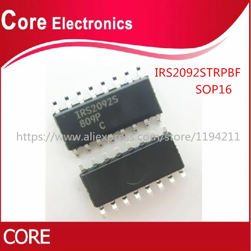 5 шт. IRS2092S SOP16 IRS2092STRPBF SOP IRS2092 SMD новый и оригинальный IC|Интегральные схемы| |