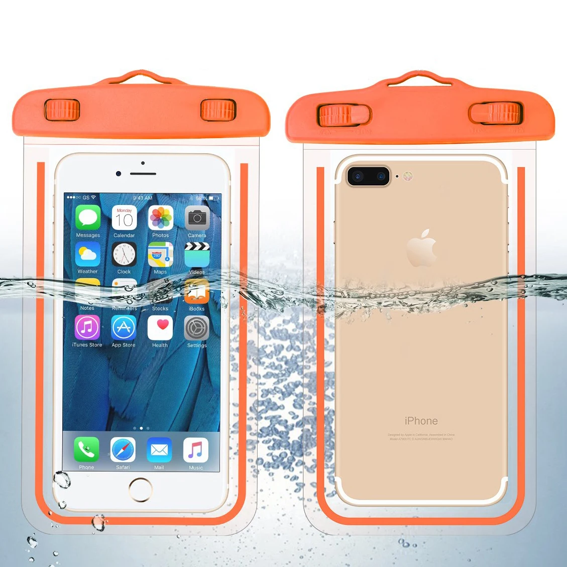 Untoom водонепроницаемый чехол для телефона для iPhone X Xs Max Xr 8 7Plus IPX8 водонепроницаемая сумка для плавания подводный чехол для телефона чехол для samsung