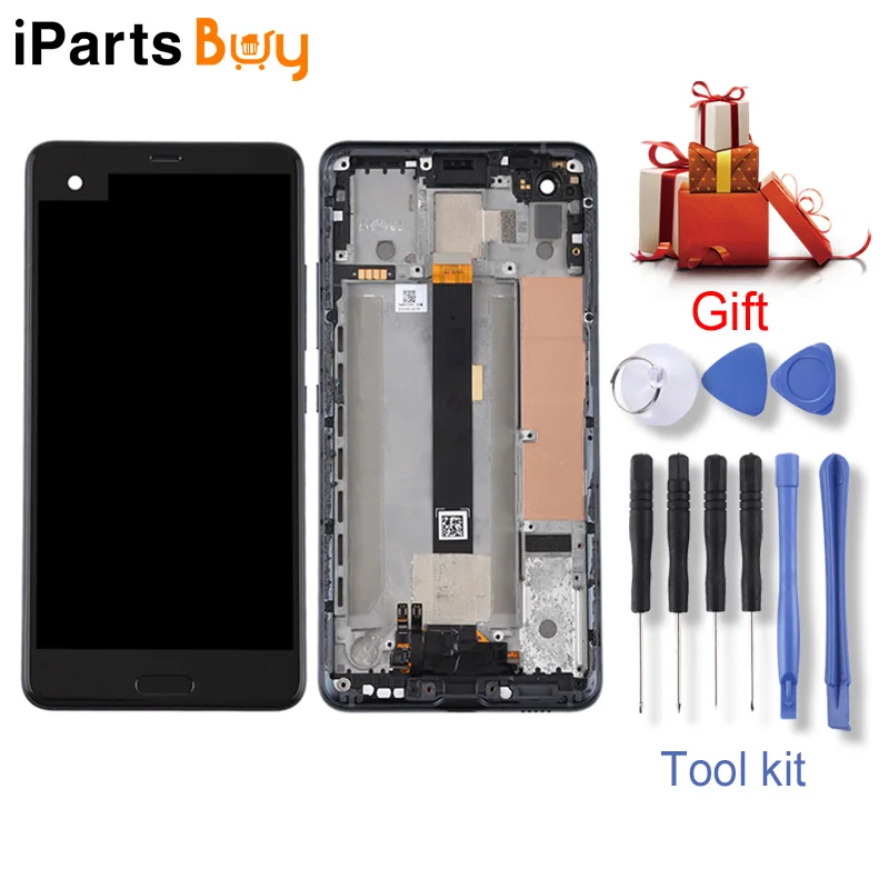 

ipartsbuy LCD Screen and Digitizer Full Assembly with Frame for HTC U Ultra