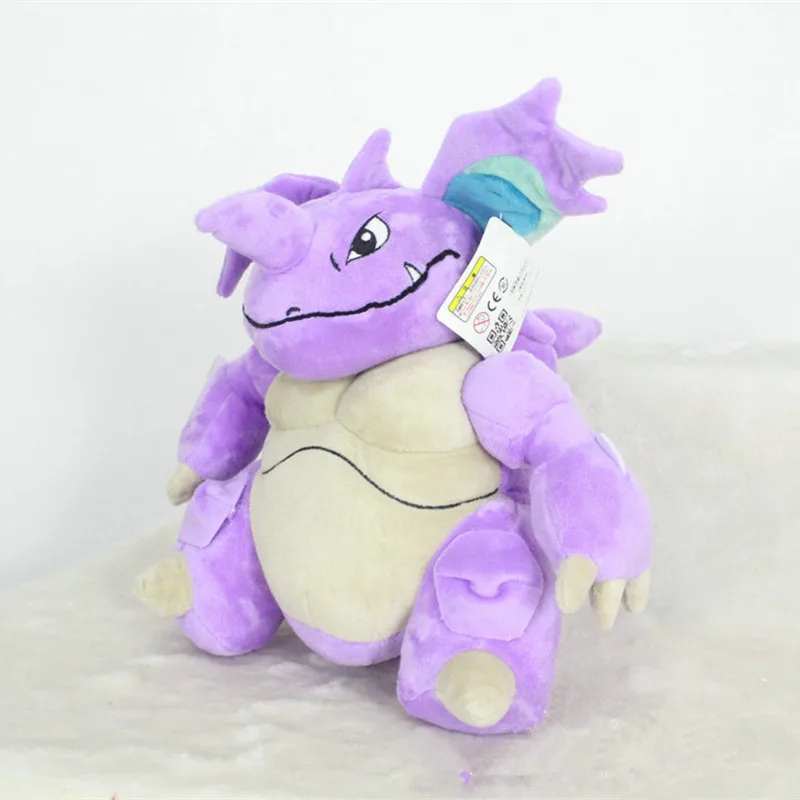 

Anime Games Pokemon series new 30CM Nidoking plush toy stuffed toys A birthday present for children.