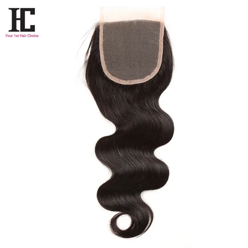 Малайзии объемная волна с закрытием 7а необработанные малайзии девы волос 3