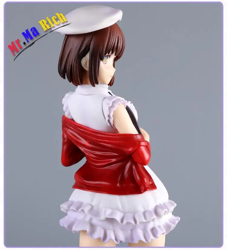 24 см аниме Giapponese Figura Saenai Heroine No Sodatekata Katou Megumi Stand Ver. Пикантная фигурка из ПВХ Da Collezione