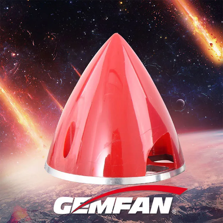 GEMFAN алюминиевая основа пластиковая крышка пропеллера 38 45 51 57 63 70 75 мм для самолета