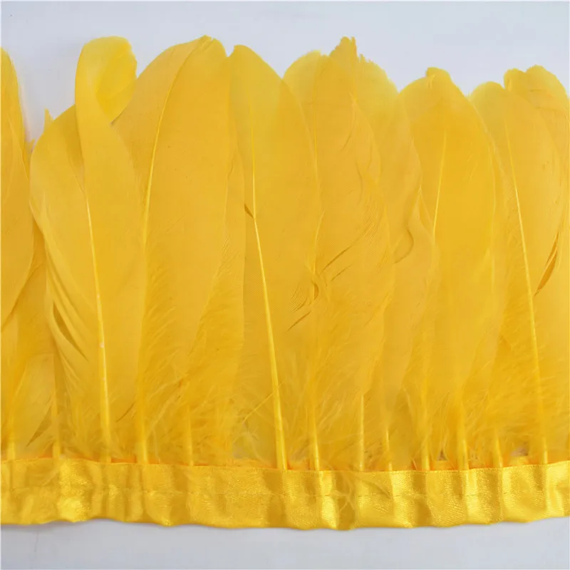 2 м/лот искусственное гусиное перо искусственные перья для рукоделия Декор ткань