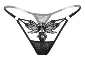 2150 black Xgravity Female Sexy Underwear Sexy Thongs Temptation Charming Women's Low Waist Shorts Sexy Girls T Lace Underpants Lady A057 - Цвет: 2150 black