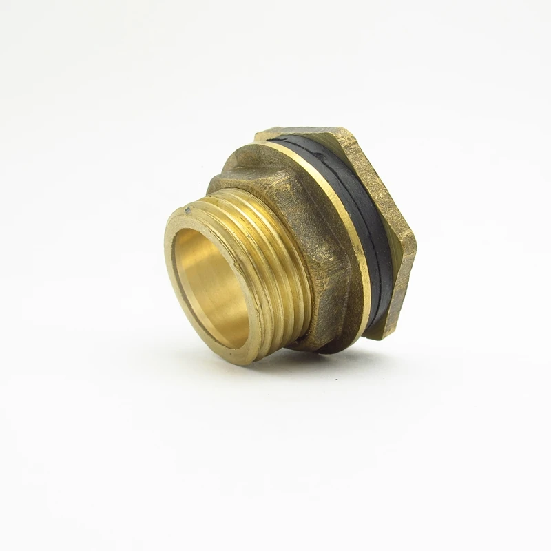 3/4 &quotBSP штыревая резьба Латунная Труба фитинг с одним свободным ключом