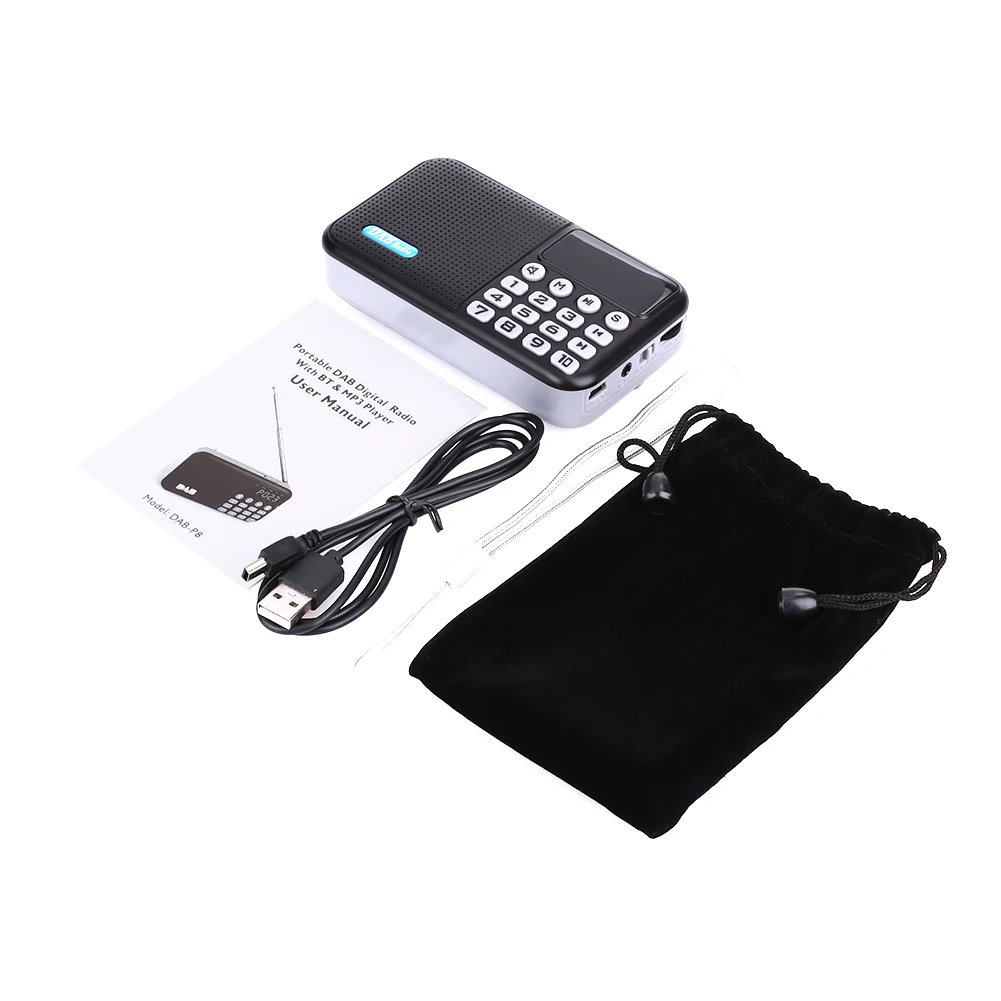 DAB/DAB + FM радио MP3 карман оборудование Bluetooth Динамик удобный