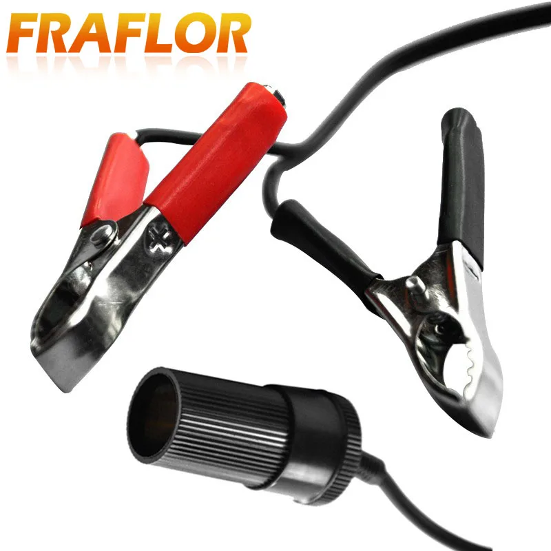 Прочный автомобильный зажим для аккумулятора 30 А кабель зарядки прикуривателя