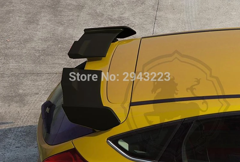 Задний спойлер для хэтчбека Ford Focus 2012 2018 Неокрашенный задний из АБС пластика