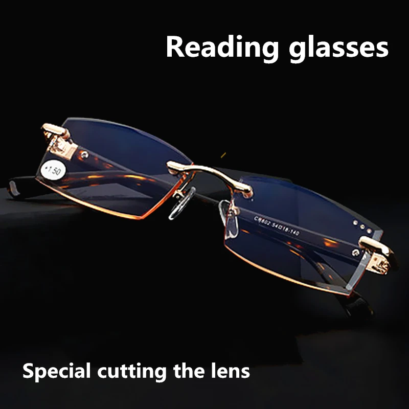 Высокое качество специальные режущие линзы для пресбиопии мужские стильные
