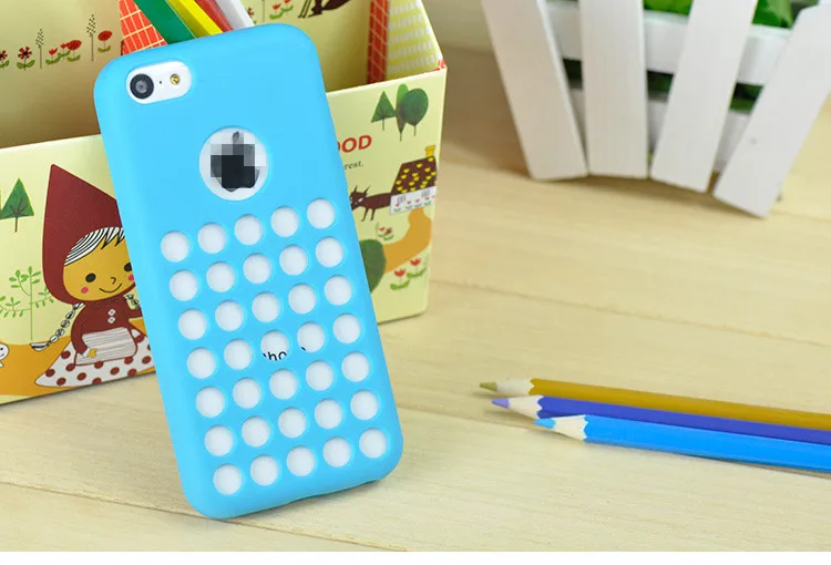 Лидер продаж оригинальный мягкий чехол для Apple iphone 5c свежий силиконовый сумка