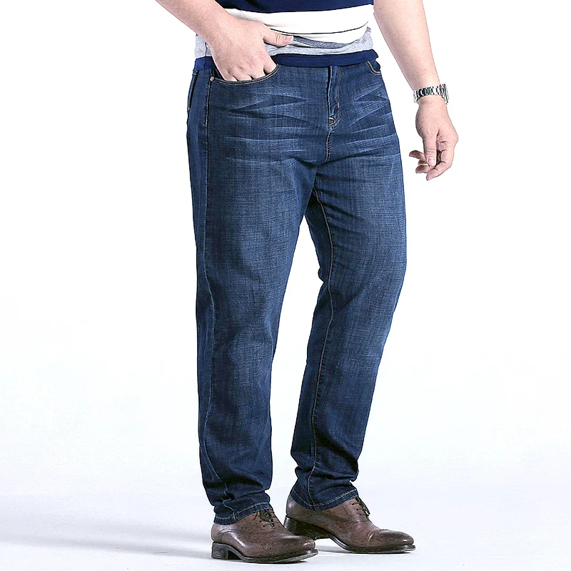 Для мужчин S Весна Длинные джинсы стрейч Slim Fit Мотобрюки Брюки для девочек