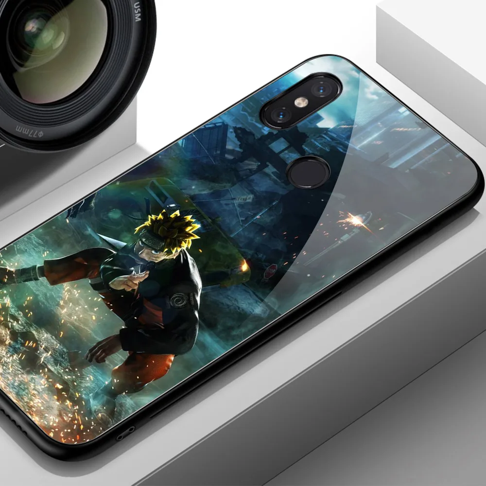 Чехол FinderCase для Xiaomi Mi 6 стеклянный жесткий чехол накладка Наруто 5 5S 6x A2 Play Redmi Note 7