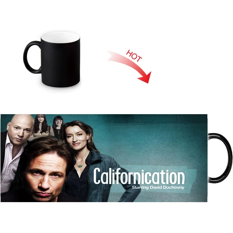 Пользовательские фото Волшебные кружки Californication тепломеняющая кружка 350 мл/12