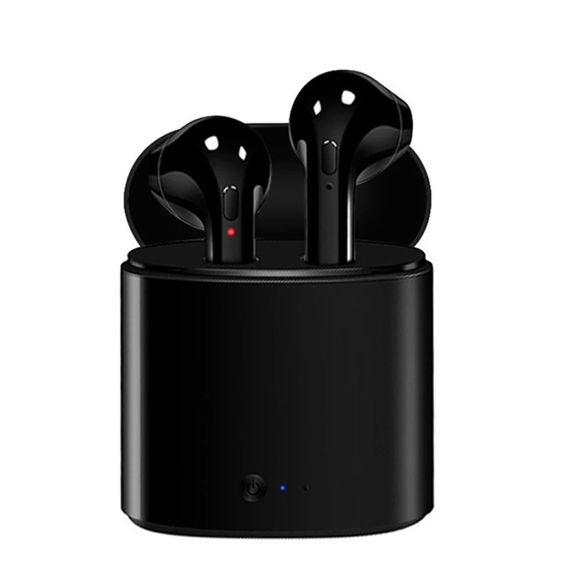 I7s TWS bluetooth гарнитура беспроводная спортивная с зарядным ящиком i7s подходит для