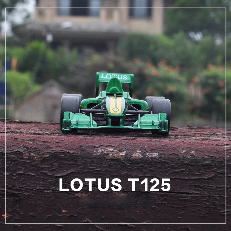 Металлические весы 1:43 F1 FFormulaa 1 LOTUS гоночный автомобиль модель моделирования T125