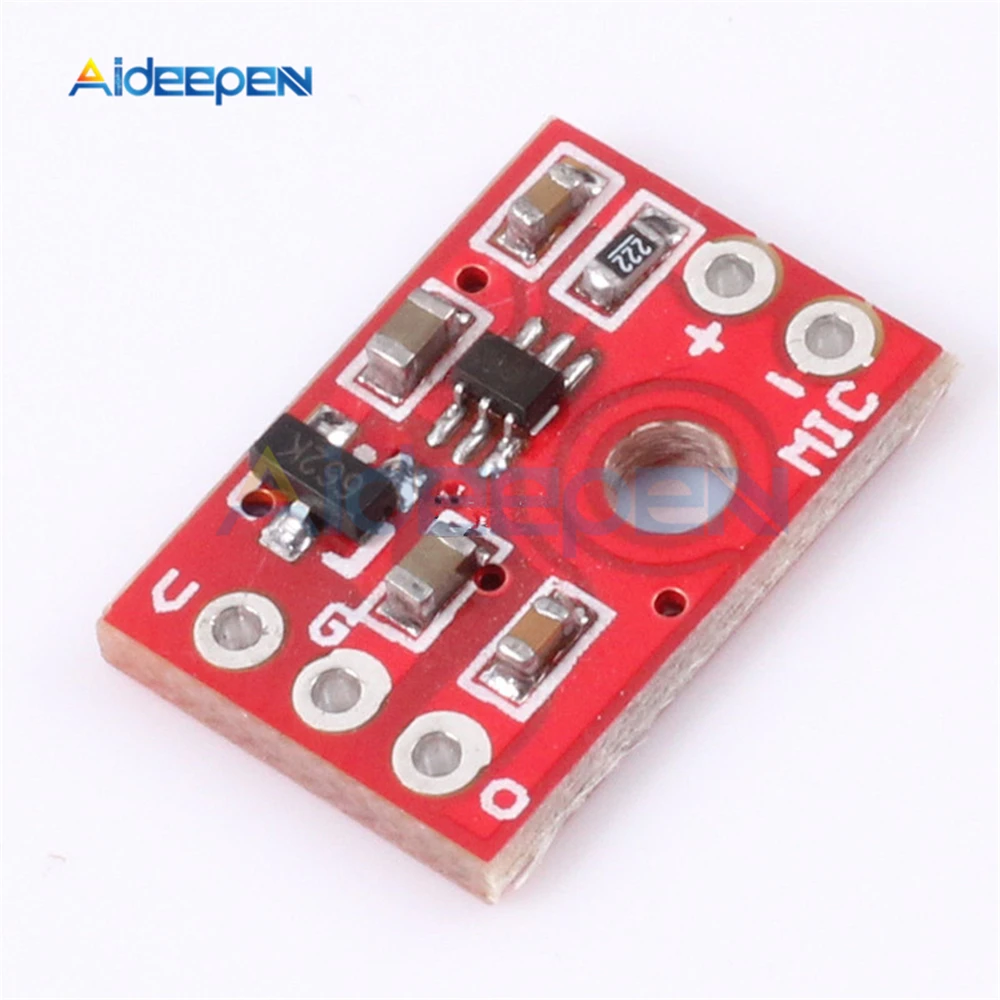 Плата усилителя микрофона eletret MAX9812L для Arduino 3 В-6 в | Инструменты