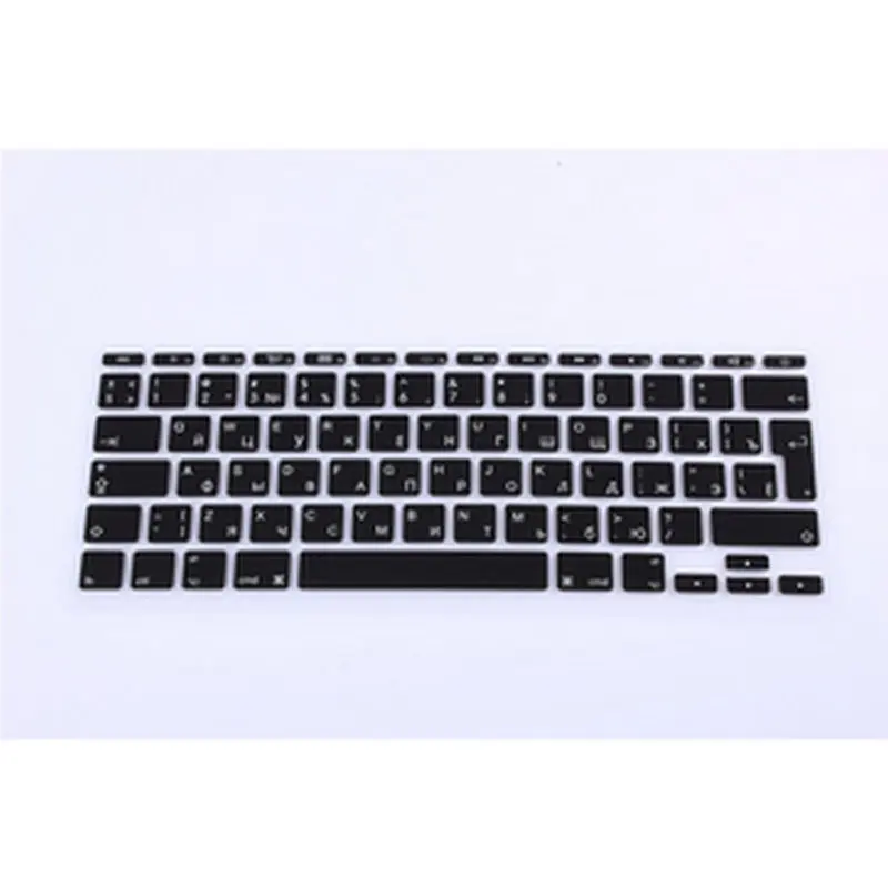 Великобритания русские буквы Алфавит мягкий силиконовый KeyboardX15 протектор Flim