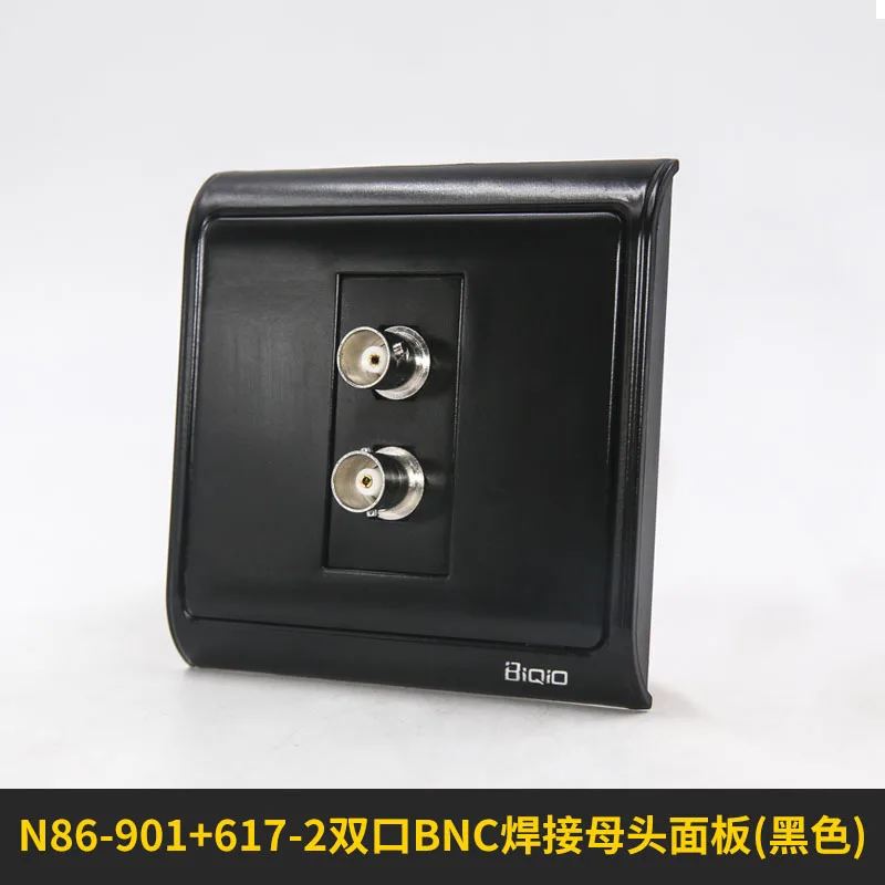 N86-901 + 617-2 двойной порт BNC Мониторинг видео разъем SDI линии настенных розеток Q9 |