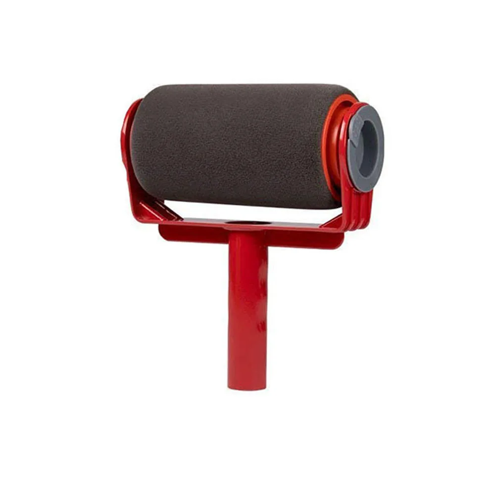 1pcs roller 9 шт. бесшовный бегунок для краски профессиональная роликовая Кисть ручка инструмент Флокированный Edger офисная комната настенная краска домашний сад краски ролики набор - Цвет: 1pcs roller
