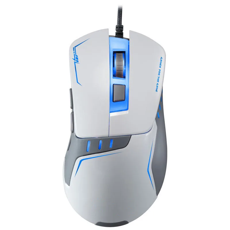 QINERN 3500 dpi USB Проводная конкурентоспособная игровая мышь 6 программируемых кнопок механическое Программирование макросъемки Игровые мыши