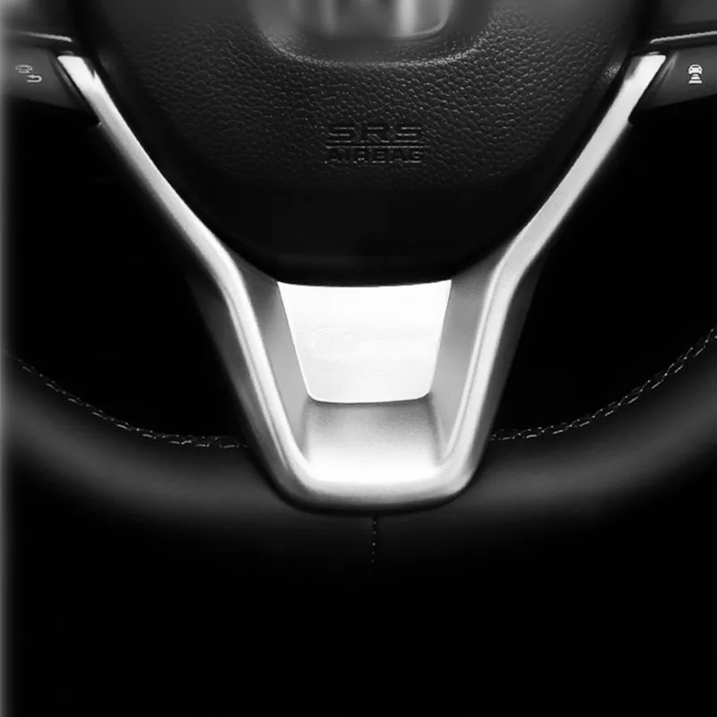 1 шт. автомобильные черные и Серебристые декоративные наклейки на руль для Honda Accord