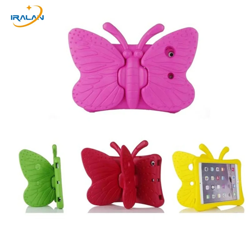 Чехол подставка с 3d рисунком бабочки для apple ipad Mini 5 1 2 3 EVA мягкий безопасный
