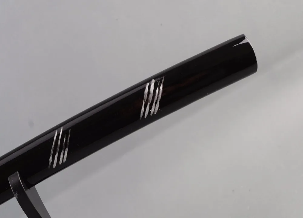 Специальное предложение деревянная Сая для меча аксессуар черно-белые ножны