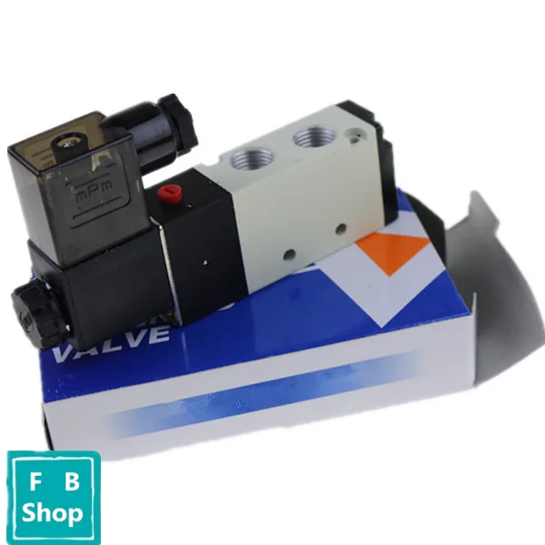 Airtac электромагнитный клапан 5 Путь 2 Позиция 4V210 08 DC12V DC24V AC110V AC220V|Пневматические
