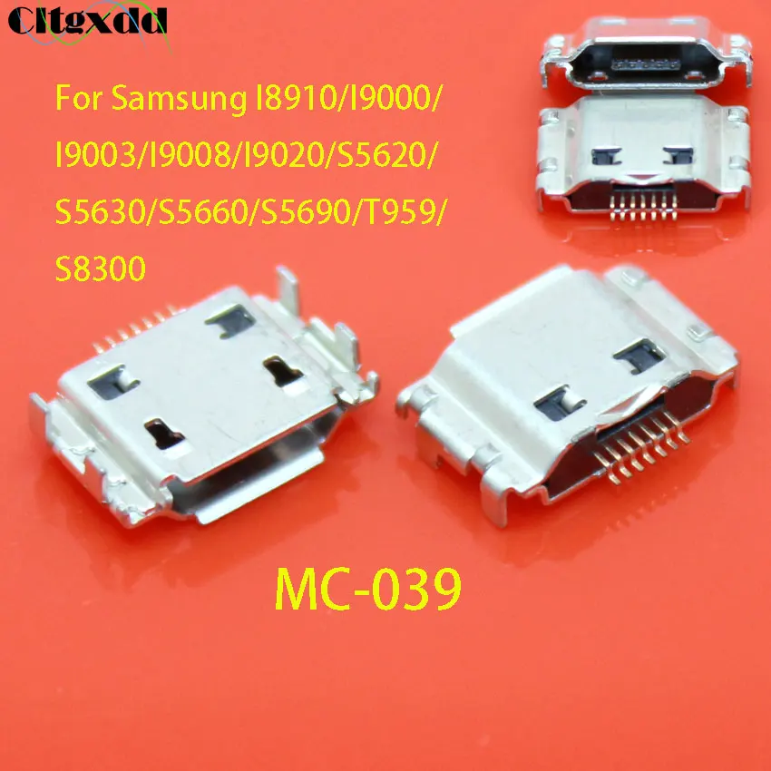 Cltgxdd 10 шт. гнездовой разъем Micro USB Женский Разъем 11/контактный зарядный порт для