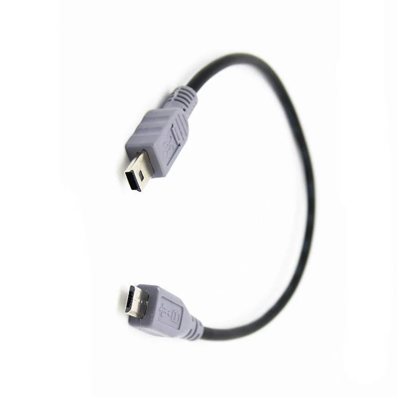 Кабель Micro USB-B для USB mini-B 25 см 50 100 Кабели телефонов высокоскоростные адаптеры
