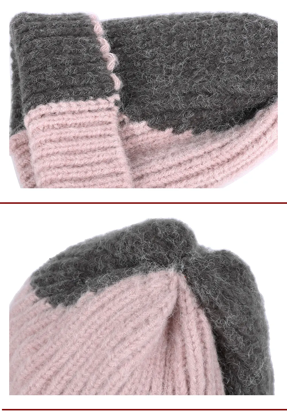 Дизайн, Женская шерстяная зимняя шапка, кашемировые шапочки, skullies gorros, один слой, эластичная, двухцветная, Лоскутная, узор, красота, gorros