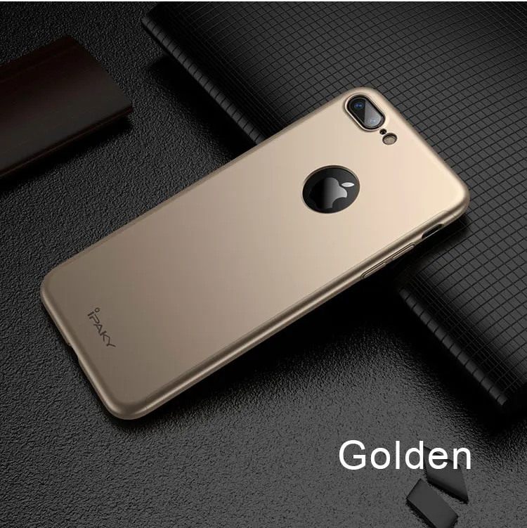 IPaky 360 полная защита чехол для iphone 8 чехол 8 plus для iphone 8 роскошный армированный Тонкий чехол для iphone 8 plus coque 8 plus чехол