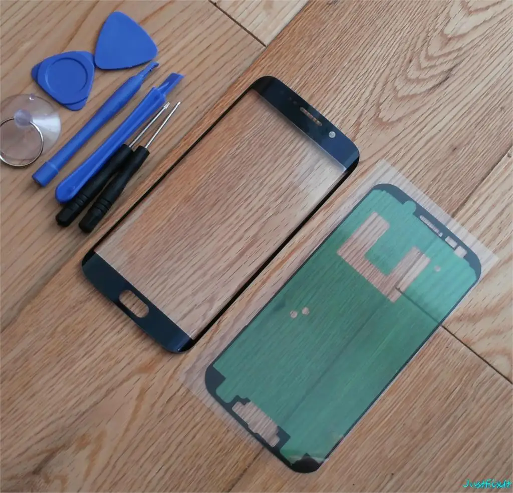 Передняя стеклянная линза для Samsung S6 edge G925F G925A ЖК дисплей внешняя Сенсорная