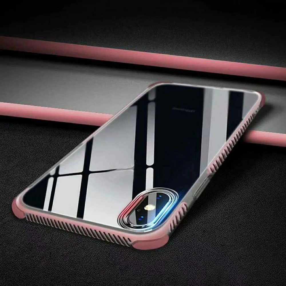 Для iphone XS чехол для iphone X Xs чехол для MAX XR чехол s Роскошный силиконовый прозрачный мягкий чехол Стильный чехол