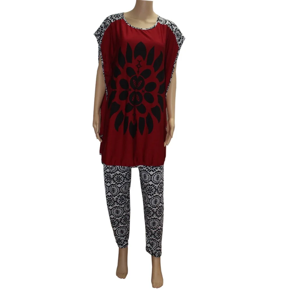 Модный женский комплект базин богатый винтажный из двух предметов африканская