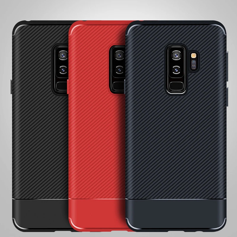 YOJOCK роскошный мягкий чехол из углеродного волокна ТПУ для Samsung Galaxy S8 S8PLUS ультра