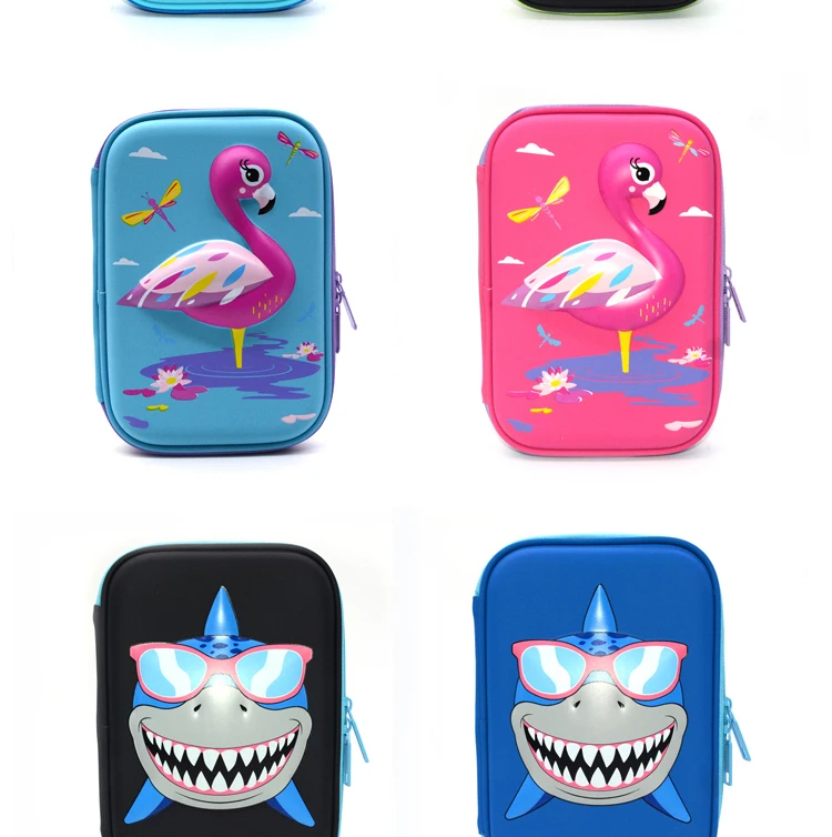 Pencil Case School EVA Trousse Scolaire Stylo Box Cute Unicorn Kawaii Astucci Estuches Lapices Etui Pennen Girls Stationery