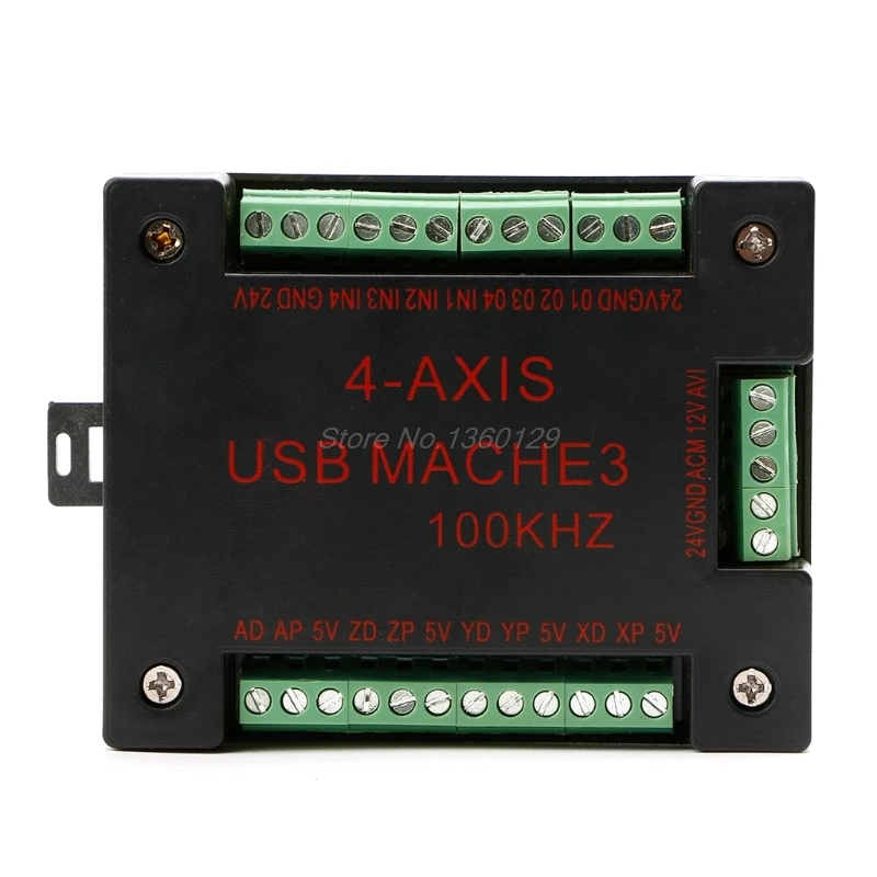 CNC USB MACH3 100 кГц секционная плата 4 оси интерфейс драйвер контроллер движения 05 июня и Прямая поставка