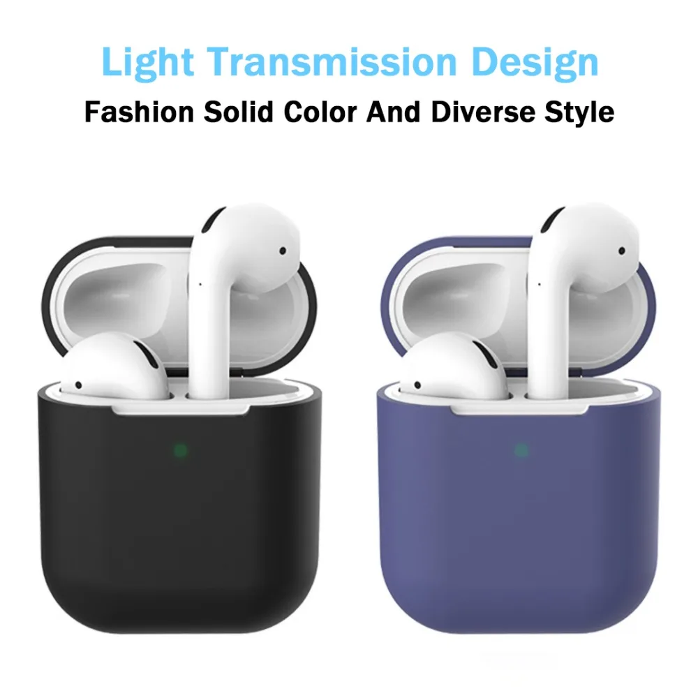 Силиконовый чехол s для Airpods 2nd роскошный защитный беспроводной Чехол для наушников для Apple airpods2 Air pods 2 противоударный чехол