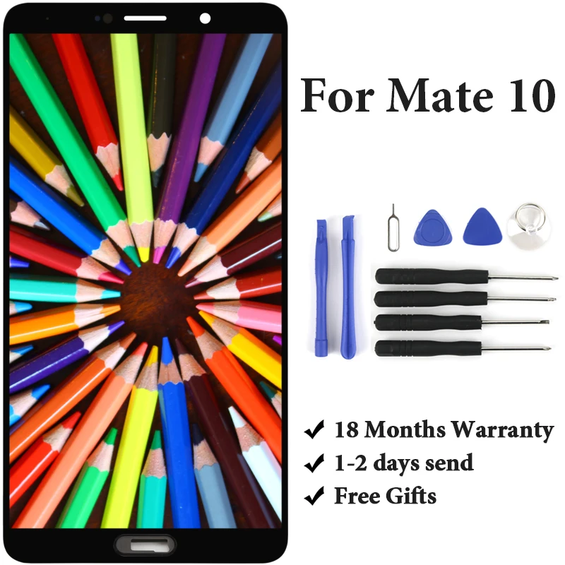 

Сенсорный ЖК-экран 5,9 дюйма для Mate 10, экран для замены Mate 10 в подарок