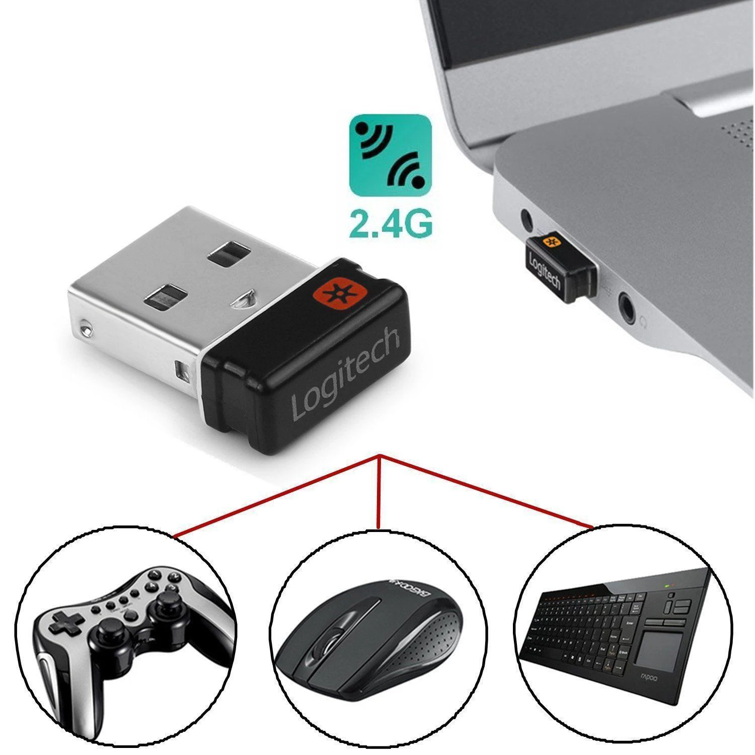 Приемник Usb-адаптер приемник унифицирующий USB-адаптер 2021 подключение один к