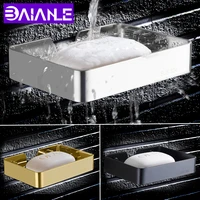 baianle toile soap dish black bathroom soap dish wall mount stainless steel soap rack shelf