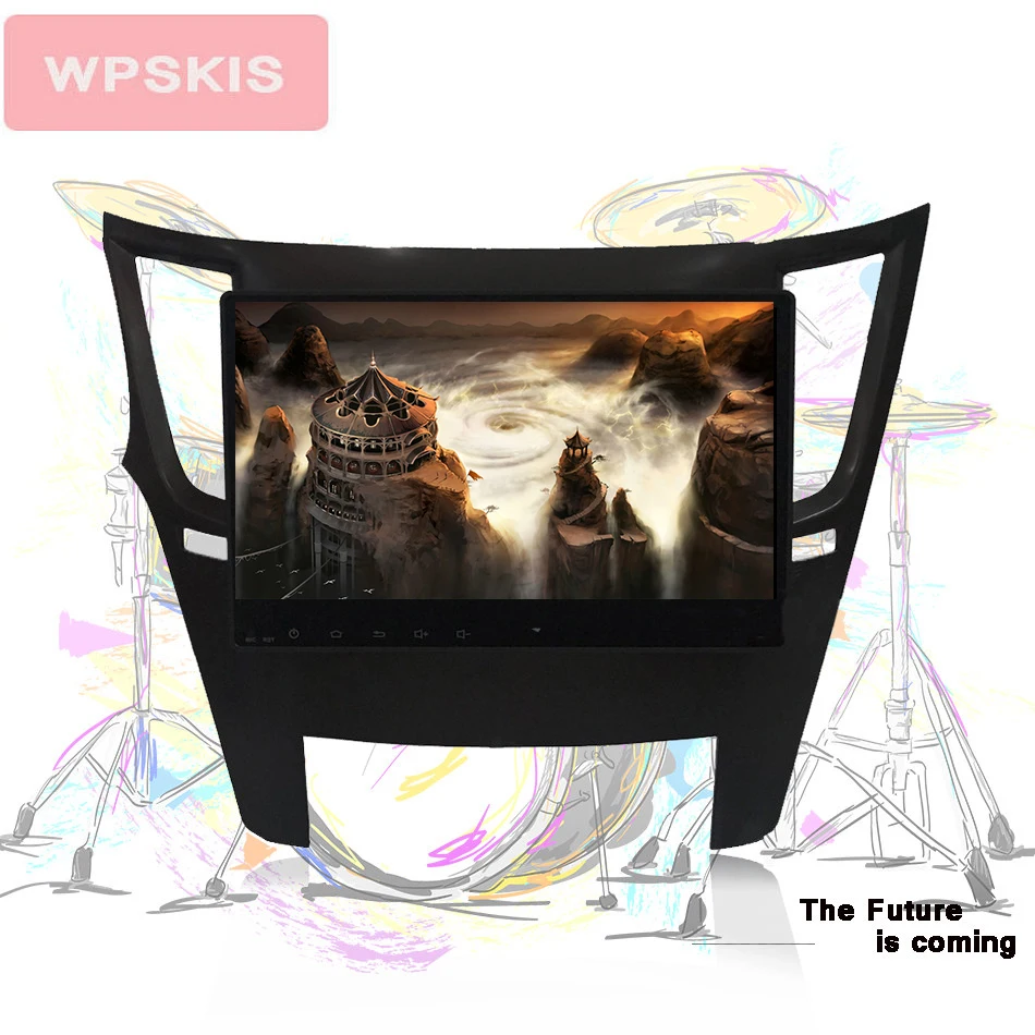 IPS 9 &quotсенсорный экран Восьмиядерный Android 10 0 6 + 128 Автомобильный gps navi Аудио Видео